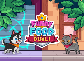 Funny Food Duel – Primary Games | Play Now  👩‍🍳